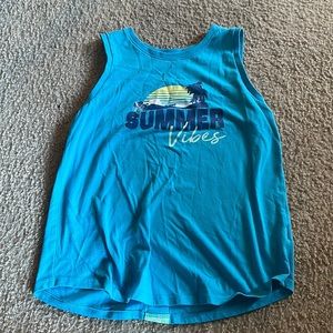 SUMMER VIBES MUSCLE TANK